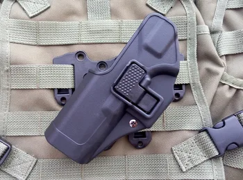 Taktično pristen Vojaške Army Air mehko Fit Prsih Pasu noge veslo Molle tulec, ki so primerni za Glock 17 18 22 26 31 levo roko