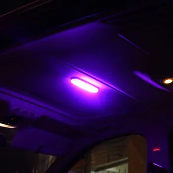 Univerzalni Avto Notranje Svetlobe USB Polnilne Branje Svetlobe Magnetni LED Avto Styling Noč Svetlobe Avto Stropna Svetilka