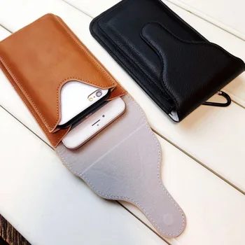 Univerzalni Pas Vrečko Usnjena torbica Za Iphone 12 pro max 11 Pro XS XR 12 mini Magnetni Usnjena torbica, Pas Vrečko Pasom telefon vrečko