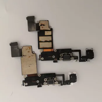 Uporabljeni deli Polnilnik za Polnjenje Vrata Dock Priključek USB Flex Kabel Za iPhone 6S Plus 6S Slušalke Avdio Priključek test delo v redu