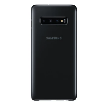 Uradni Originalni S-View Full Flip Cover Samsung Galaxy S10 Plus S10e Kritje Smart Ogledalo Jasno Vaja Primeru