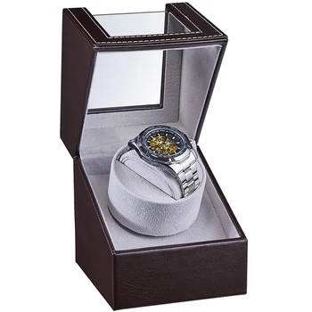 Urnim navijalu Polje Visoke Kakovosti Navijanje Organizatorji caja giratoria reloj Krsto Watchwinder Tiho Rotatorne Polje EU/ZDA/velika britanija/AU Plug
