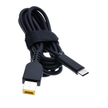USB-C Tip-C Slim Nasvet Napajalni Kabel deluje s Lenovo 65W Slim nasvet prenosniki