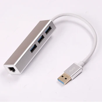 USB2.0 USB 3.0 za Ethernet Adapter RJ45 Lan mrežno Kartico, Žično Vodilo 100 M/1000Mbps Gigabit Pretvornik Za Macbook DELL ASUS Prenosnik