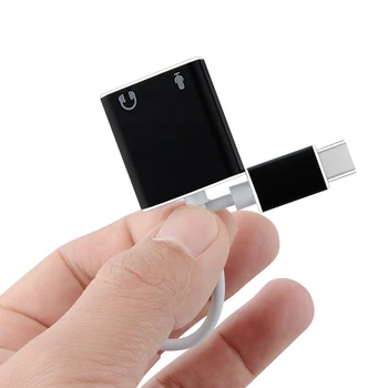 USB3.1 Tip-C Avdio Kabel Adapter Tip C do 3,5 mm Jack za Slušalke & Mikrofon USB C Cepilec Za HUAWEI Matebook Android