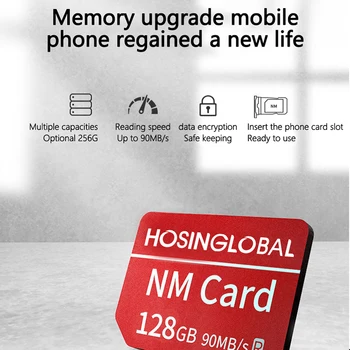 UTHAI C59 NM Kartico 128GB Nano Pomnilniško Kartico Za Huawei Mate20 Mate30 X Pro P30 P40 Pro Series Nova5 6 MatePad 2020 Preberite 90MB/s