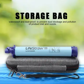 Vodo, Čistilec za Shranjevanje Primeru Shockproof EVA Prenosni Zunanji Potovalna Torba Slame grelnik vode Bag torbica Za Osebno Vodni Filter