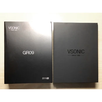 VSONIC GR09 2019 Različica HI-fi AVDIO Dinamičnega Voznika Strokovno Izolacijo Hrupa in-Ear Slušalke z MMCX Snemljiv kabel