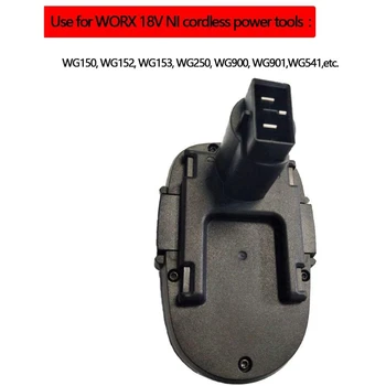 WA1820 za Worx Baterijo, Adapter 18/20V Li-Ionska Baterija Pretvori v 18V NI Brezžično električno Orodje WG150 WG152 WG153 WG250
