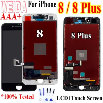 WEIDA Test 8P lcd Za Apple iPhone 8 / 8 Plus LCD Zaslon Računalnike Zbora Za iphone 8 LCD Zamenjava z Orodjem