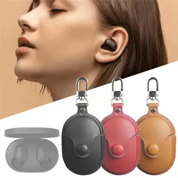Za Redmi Airdots Pokrov Zaščitni Ovitek Za AirDots S Brezžične Bluetooth Slušalke Varstvo Rokav Primeru Čepkov Dodatki
