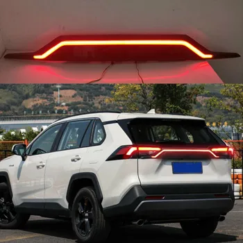 Za Toyota RAV4 RAV 4 2019 2020 Avto LED Zadnja Svetilka za Meglo Zavorna Luč Dinamične Vključite Signal Reflektor Zadnji Odbijač Prtljažnik Rep Svetlobe