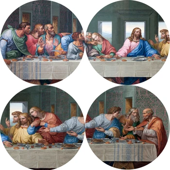 Zadnji Večerji Platno Umetniške Slike, Reprodukcije Klasične Wall Art Platno Fotografij, Tako Da Vinci Christian Dekorativne Stenske Slike