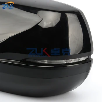ZUK Avto Zunanja Vrata Rearview Mirror Assy Za HONDA CRV 2012 2013 RM1 RM2 RM4 Z LED Ogrevanje Električna Zložljiva