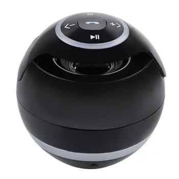 Žogo Bluetooth Zvočnik Z LED Light Prenosni Brezžični Mini Zvočnik Subwoofer Z Mic FM Pisanih Žogo s Svetlobo Zvočnik