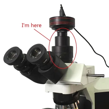 0.35 X 0,5 X 1X Focusable Mikroskopom C nastavek Trinocular Mikroskopom Zmanjšanje Kamera CCD Objektiv nastavek za Mikroskop Olympus