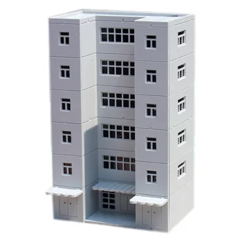 1:144 Stavba poslovna Stavba Model Mestnih Ulic Dekoracijo za Model Pesek Tabela
