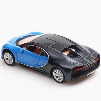 1/36 Obsega Igrača Avto Bugatti Chiron Kovinske Zlitine Športni Avto Diecasts Vozila, Model, Miniaturne Igrače Za Otroke, Otroci Zbirka