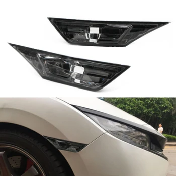 1 Par Avtomobilov Strani Marker Opozorilne Luči Marker Objektiv Lučka LED Žarnice Za Honda Civic 2016 2017 2018