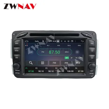 128GB 2 din Za Mercedes Benz W209 W203 W168 ML W163 W463 Android 10 Večpredstavnostna Video Avdio Radio, GPS Navi Vodja Enote Auto Stereo