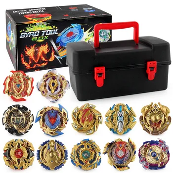 12pcs/box Beyblade Počil Vrhu Konkurenčnih Disk Izstrelitev Set Pribor Škatla za Shranjevanje Otroci Igrače