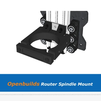 1set Openbuilds 52mm 65mm 71mm Aluminija Usmerjevalnik Vretena Mount Kit Za CNC 3D Tiskalnik DIY Deli