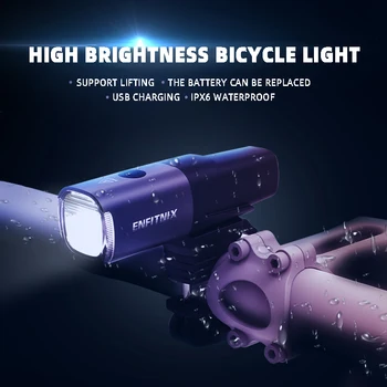 2020 najnovejši ENFITNIX Navi800 smart koles sprednje luči auto start stop polno cnc noč svetlobe 800LM max polnilna ipx6 svetlobe