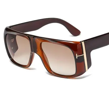 2020 Nov Prihod Debel Okvir Prevelik Kvadratnih sončna Očala Ženske Moški Luksuzni Modni Oblikovalec Veliko Odtenkov Oculos de sol UV400