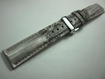 2020 novega Čistega Ročno Visoke Kakovosti watchband 18 mm 20 mm, Pravi Kuščar Pravega Usnja, modni Trak Srebrne Roza edinstveno Manžeta