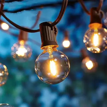 25 Žarnice Volfram žice, Luči Za Zunanjo Nepremočljiva Vrt Počitnice Stranka Božič Dom Dekoracija Žarnice AC 220V Z EU NAS Plug