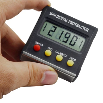 360-Stopinjski Mini Digital Merilnikom. Inclinometer Elektronske Ravni Polje Magnetni Osnove Orodja Za Merjenje Ravni Polje Kota Gauge Merilnik