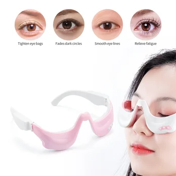 3D EMS Mikro Trenutni Impulz Oči Massager Vroče Stiskanje Zbledi Oči, Temne Kolobarje Privijte Očesne Torbe Anti Aging Nego Oči Lepoto Stroj