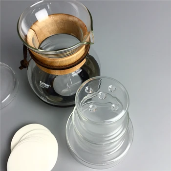 400 ml Vode Kapljično, aparat za Kavo, Filter za Večkratno uporabo Orodja Stekla Espresso Kave Dripper Pot Ledeno Hladno Pivo, aparat za Kavo