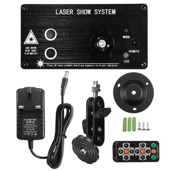 48 Vzorec Laserski Projektor Daljavo/Zvok Controll LED Luč Disco RGB DJ Party Luči Božič Lučka za Dekoracijo velika britanija/ZDA/EU