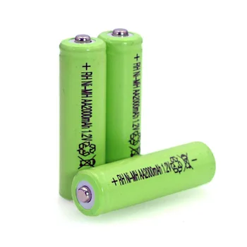 4pcs 1,2 v NI-MH Bateriji AAA 600mAh Polnilne nimh Baterije + 4pcs 1,2 V Ni-Mh AA 2000mAh baterija za polnjenje NI-MH baterije za daljinski upravljalnik
