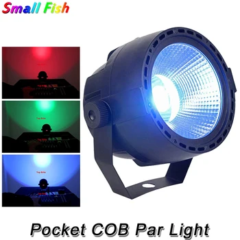 4Pcs/Veliko LED Par Luči COB 30W RGBW Quad Color High Power Plastičnih DJ DMX Led Svetlobni Pranje Strobe Učinek Razsvetljavo Hitro Ladjo