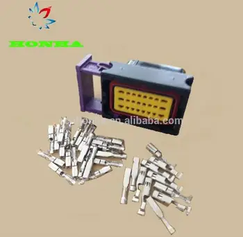 50pcs/veliko DJ7242-1.5 2.8-21 avtomobilske 24 pin način ECU električne ženski žice pas priključek