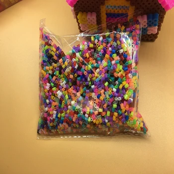6500Pcs vrečko 2,6 mm mini hama kroglice otroci DIY igrača dejavnosti colormixing varovalko kroglice učenje igrače za otroke