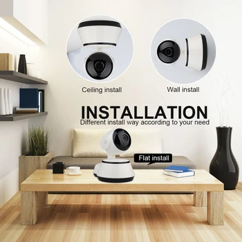 720P IP Kamera Brezžična Home Security Kamera nadzorna Kamera Wifi Night Vision CCTV Kamere Baby Monitor