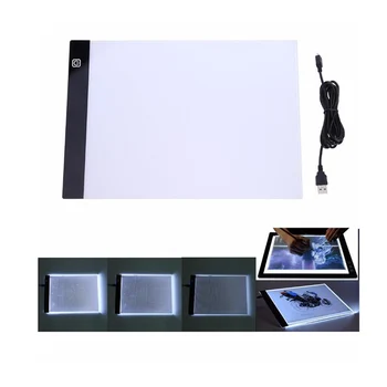 A3 A4 / A5 Led lučka pad tablet, zaščito za oči, enostavno za uporabo za diamant slikarstvo vezenje pribor animacija slikarstvo orodja