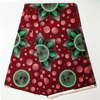 Afriške tkanine prodaja Vroče Afriške vosek tkanine, bombaž vosek tkanine nigerijski ankara pravi vosek gane kente design