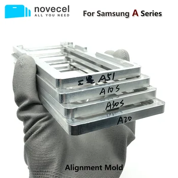Aluminij Položaj Plesni Samsung A10 A20, da A80 A31 A51 A71 A10s A20s A30s A01 A11 A21 Stekla OCA Natančno Poravnavo Plesni