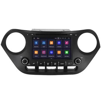 Android 10.0 Avto dvd Radio Multimedijski Predvajalnik Videa, GPS Navi Za Hyundai i10 Grand I10 Obdobje 2013-2018 Audio stereo Vodja Enote brez zemljevida