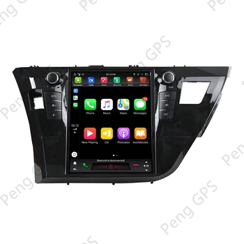 Android DVD Predvajalnik Za Toyota Corolla 2013-2016 Tesla Slog Touchscreen GPS Navigacija Carplay Stereo Multimedijske glavna enota Radio