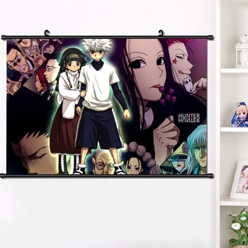 Anime HUNTER X HUNTER Kurapika Isaac Netero Menchi Hisoka tonpa Steno, se Pomaknite Zidana Plakat Steni Visi Plakat Home Art Dekor 40*60 cm