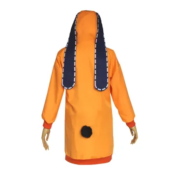 Anime Kakegurui Kompulzivno Hazarder Yomoduki Runa Cosplay Kostum, Obleke Ženske Hoodie Plašč Suknjič Oranžna