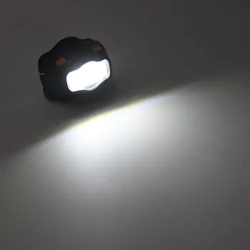 ANYIGE Mini Zunanja Razsvetljava Glavo Svetilka 12 COB LED Žarometov Za Kampiranje Pohodništvo, Ribolov Branje Dejavnosti Flash Luči Žarometa