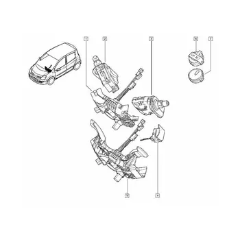 Avtomobilska Dodatna Oprema Radijski In Stekla Volanski Kombinacija Stikalo Za Renault Clio 3 Kangoo 2 Modus Metlice Preklopite Ročico Za Krmiljenje