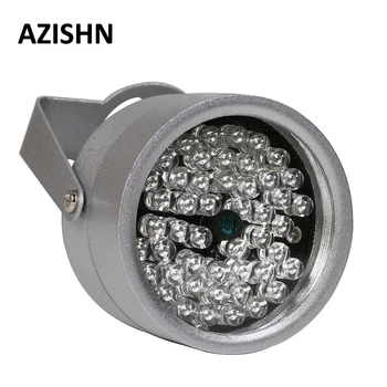AZISHN CCTV LED 48IR luč za ostrenje Lučka IR Ir Nočno Vizijo kovinski nepremočljiva CCTV Fill Light Za CCTV nadzorna kamera