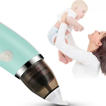Baby Nosni Aspirator Električni Varno, Higiensko Nos Čistilo Nego dojenčkov Nos Nasvet Ustni Smrkelj Bedak Za Novorojenega Dojenčka aspirator